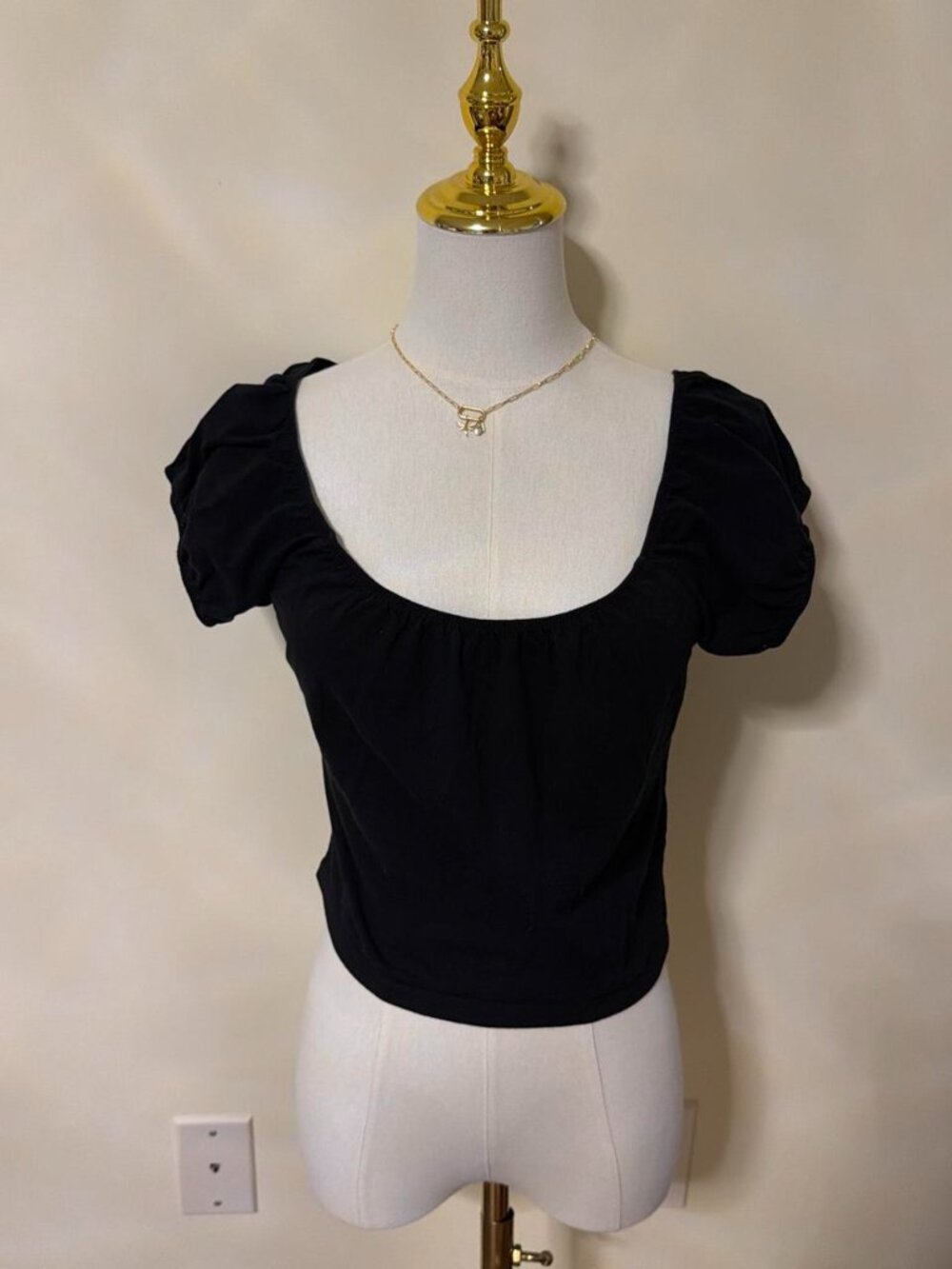 Aritzia Women's Black Blouse